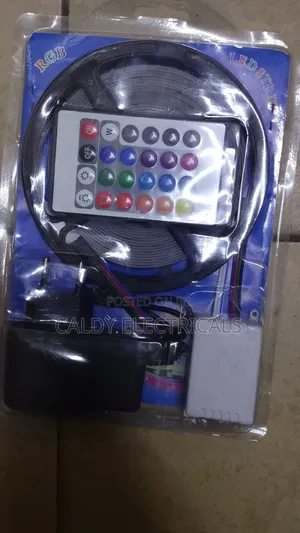 5mtrs Generic Remote-Controlled RGB Led Strip Light Kit.