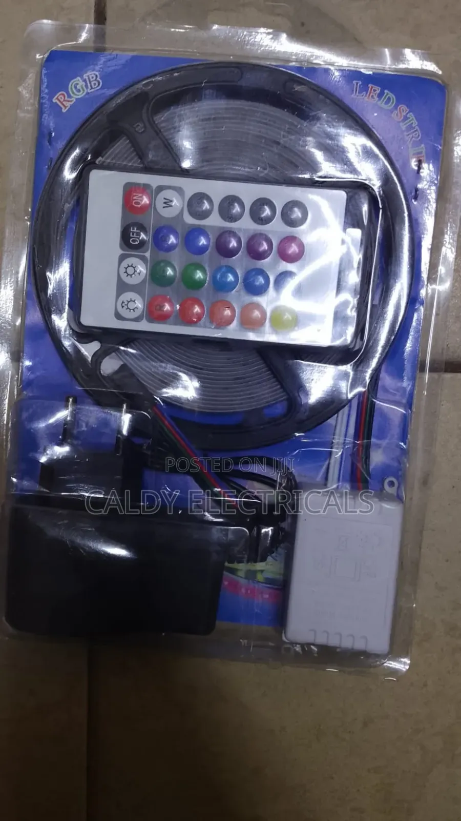 5mtrs Generic Remote-Controlled RGB Led Strip Light Kit.