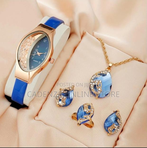 Ladies Sets 11 Watch /Necklace/Ring/Earrings