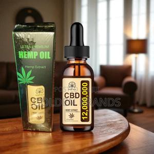 Organic CBD Oil 50ml High Potency 12,000,000mg for Maximum Benefits - main view