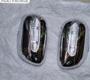 Sidemirror Covers Probox 2005-2015/Nze With Indicators Chrome/Silver - thumbnail 2