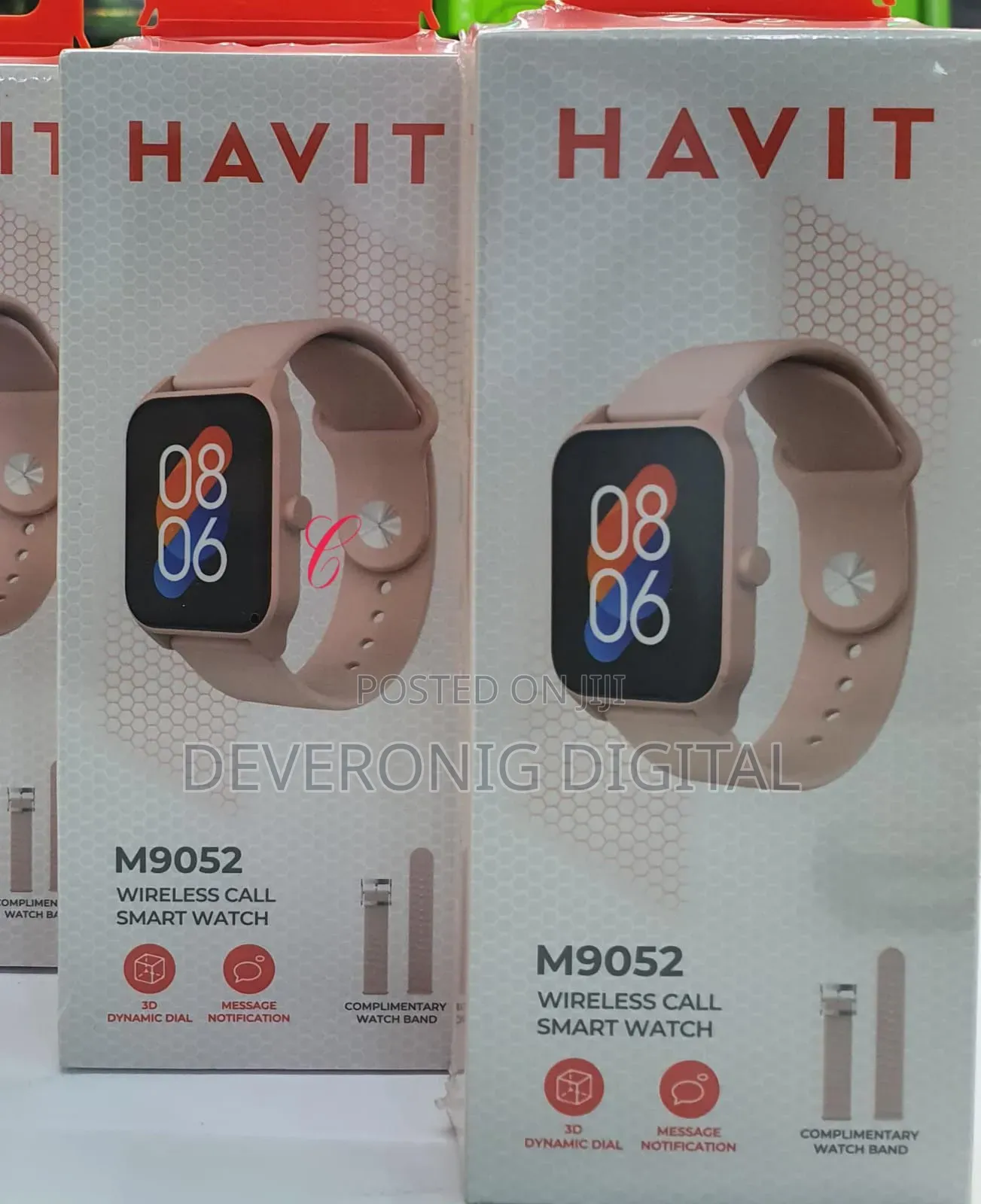 Havit M9052 Wireless Call Smart Watch *With Free Extra Strap