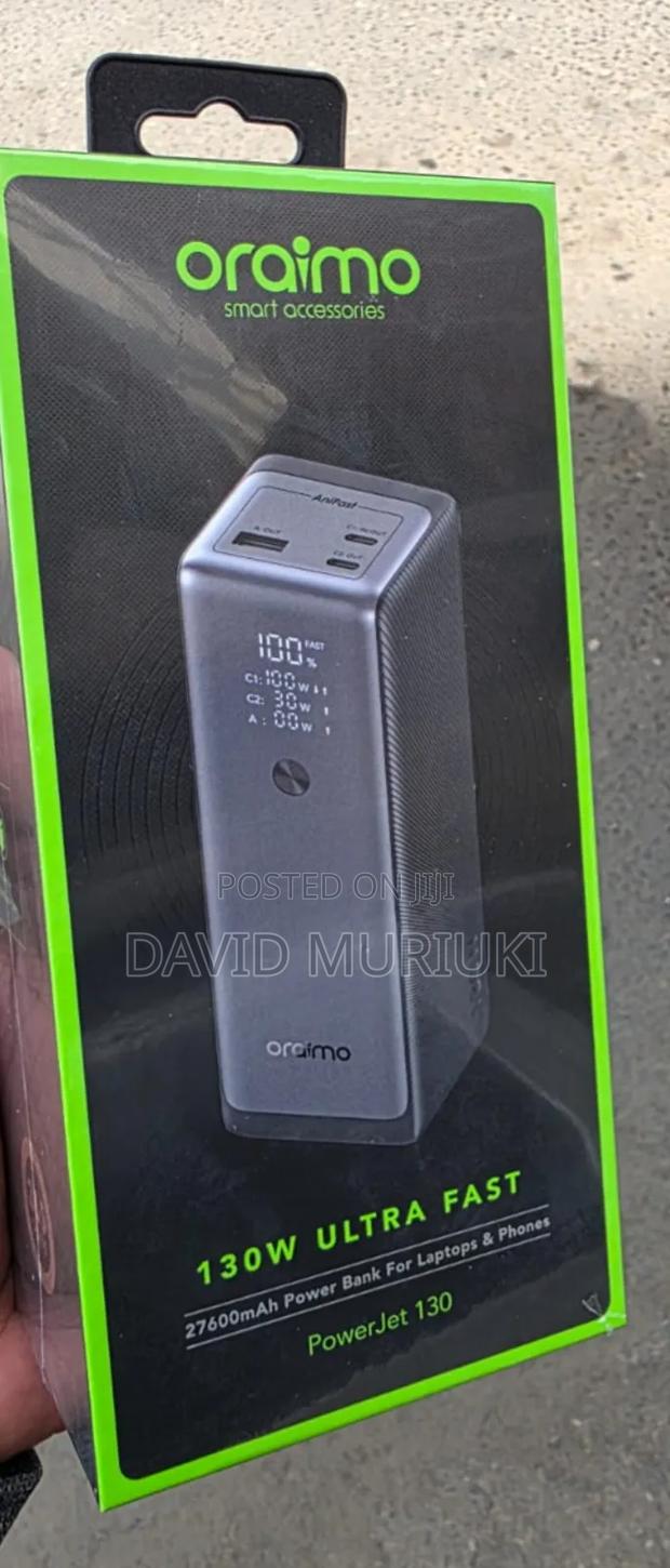Oraimo Powerjet 130 Power Bank.