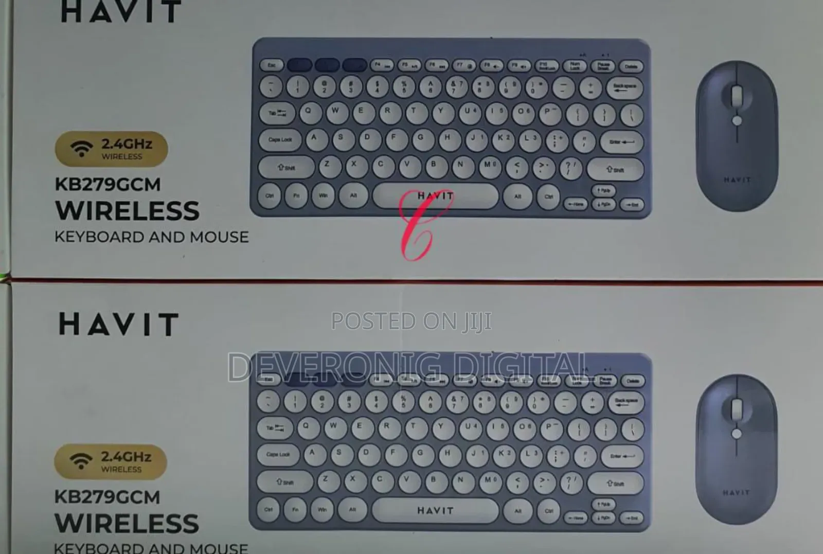 Havit Kb279gcm Wireless Keyboard and Mouse Combo