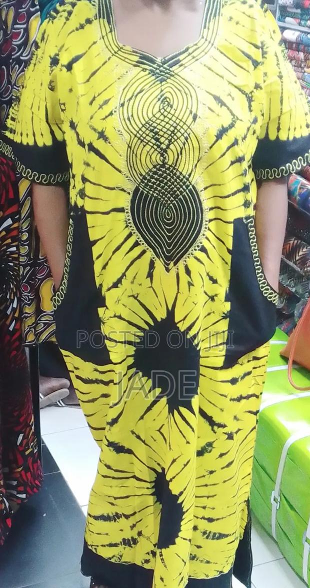 Smart Free Size Kitenge African Ladies Dresses - thumbnail 5