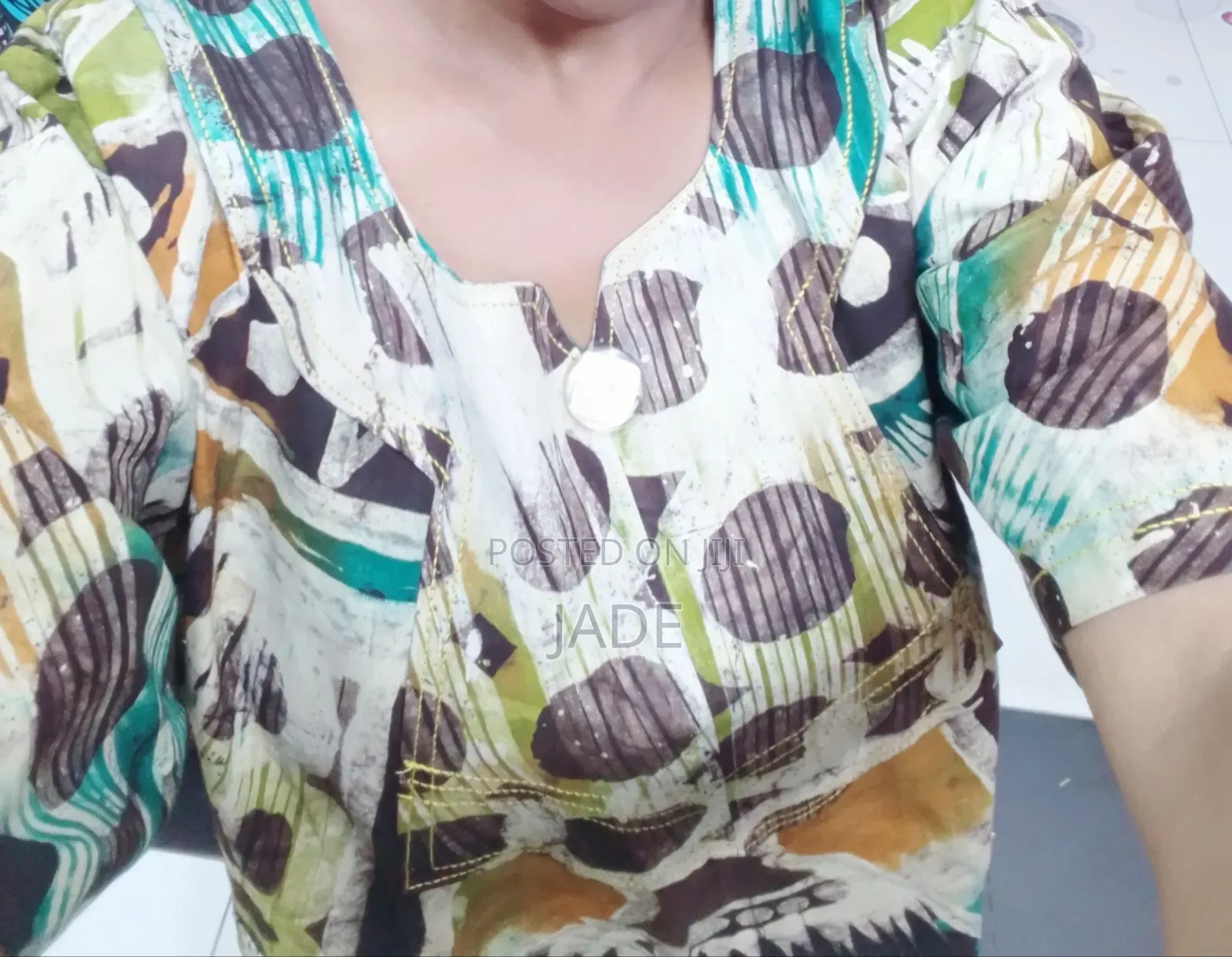 Smart Free Size Kitenge African Ladies Dresses