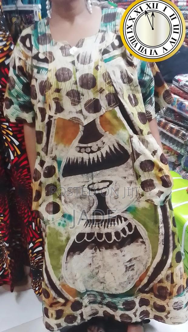 Smart Free Size Kitenge African Ladies Dresses - thumbnail 7