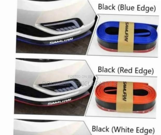 Samurai Bumper Lip/Kit Side Skirt Rubber Edge Car Body Kit Universal