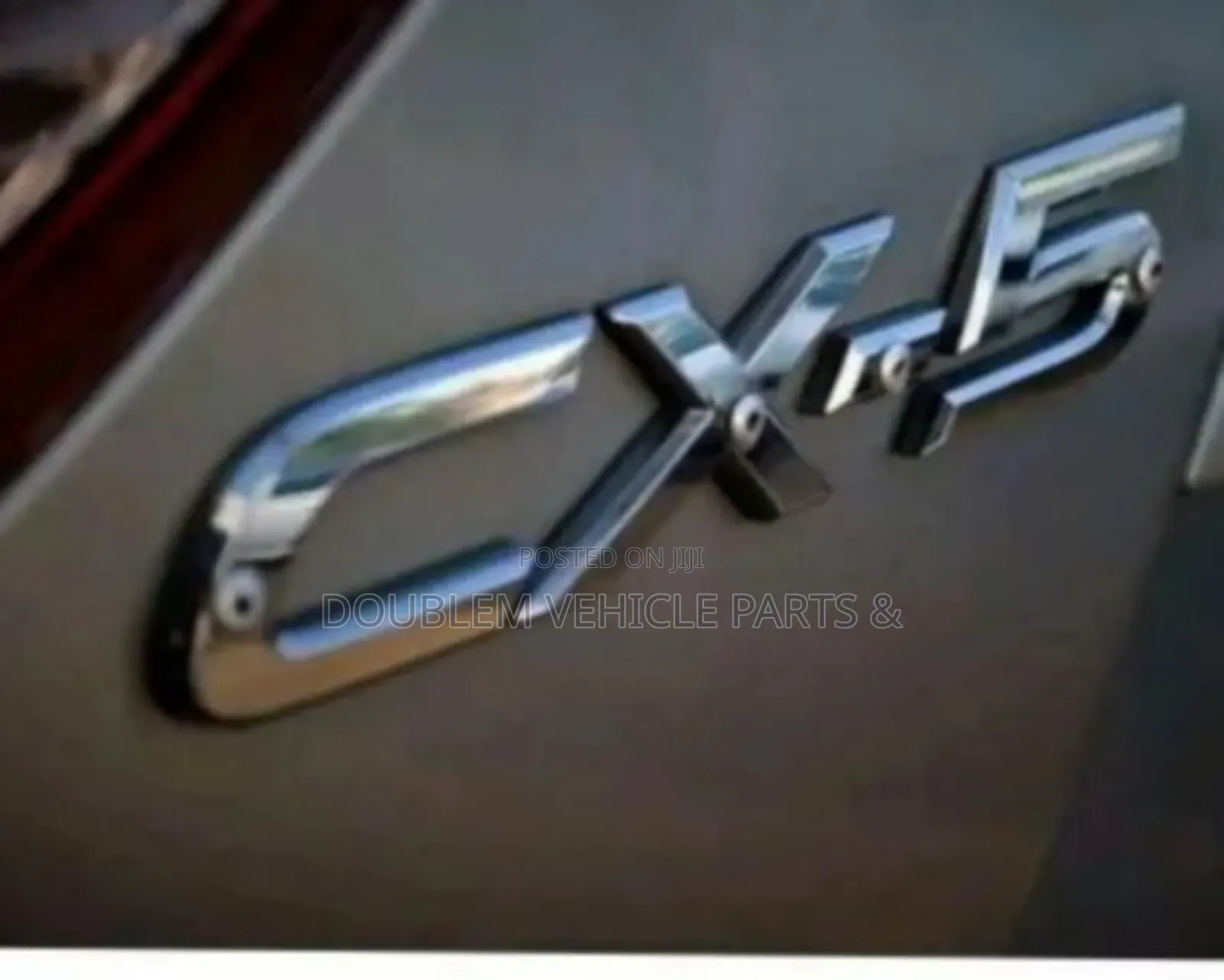 Cx-5 Logo/Emblem/Name/Hood Chrome/Silver Cx5 Cx-5 2017