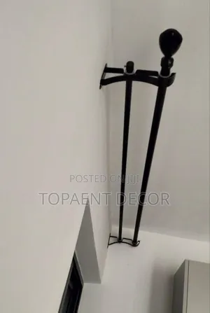 Heavy Duty,Ability To Hold Heavy Curtains Powder Coated Curtain Rods