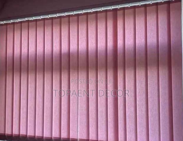 Pink ,Kids Bedroom Vertical Office Window Blinds - main view