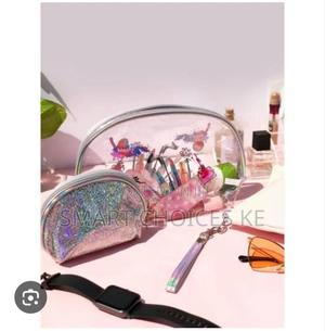 2 In  1 Love  Glitters Makeup Pouch - main view