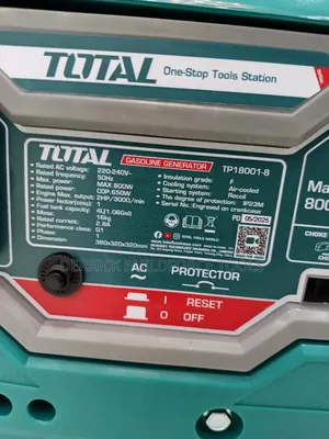 Portable Total 800w/1kva Gasoline Generator