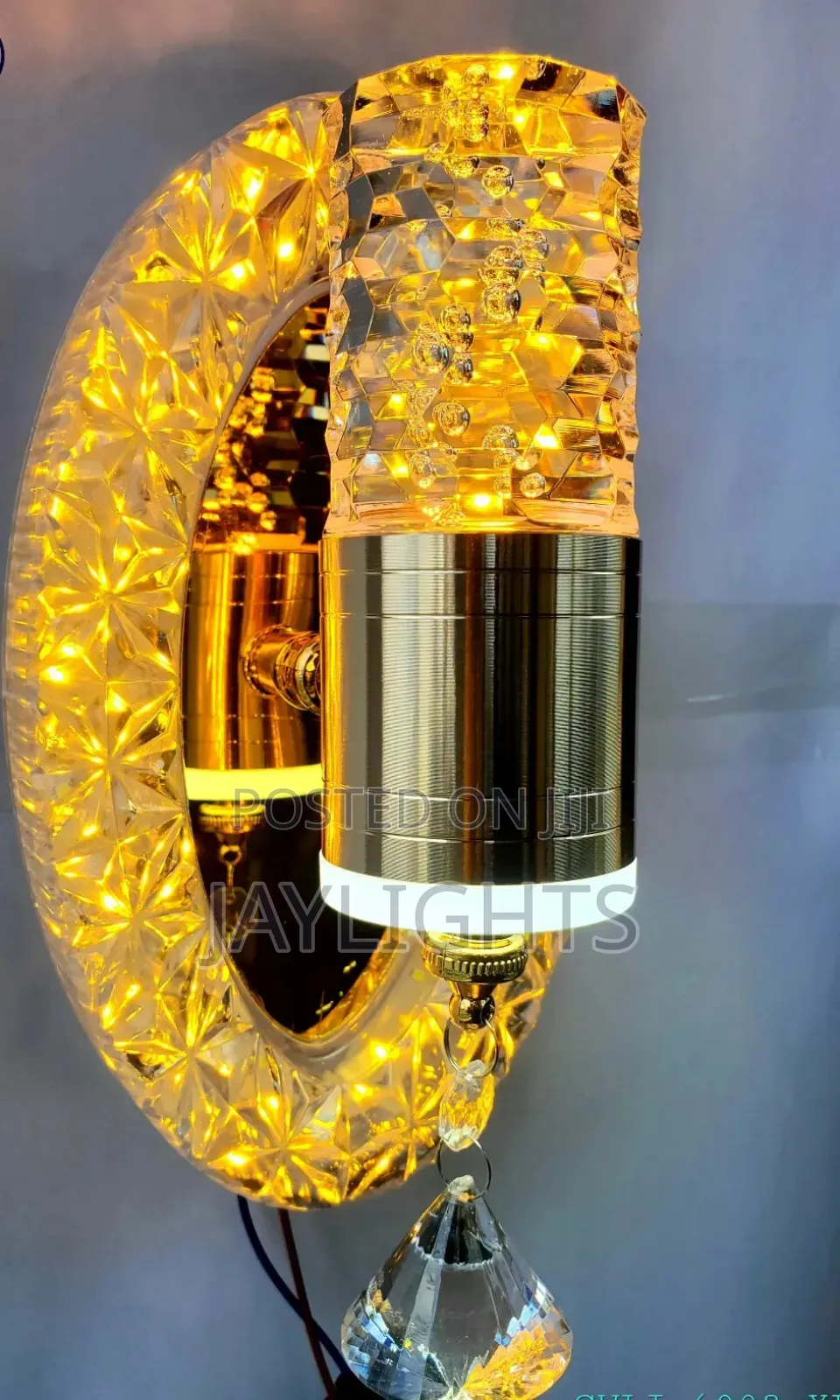 Crystal Wall Light Indoor Room Background Nordic Wall Light