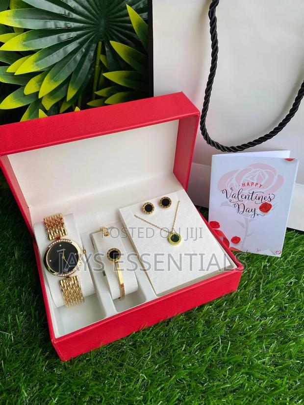 4pc Ladies Jewellery Valentines Gift Set - thumbnail 5