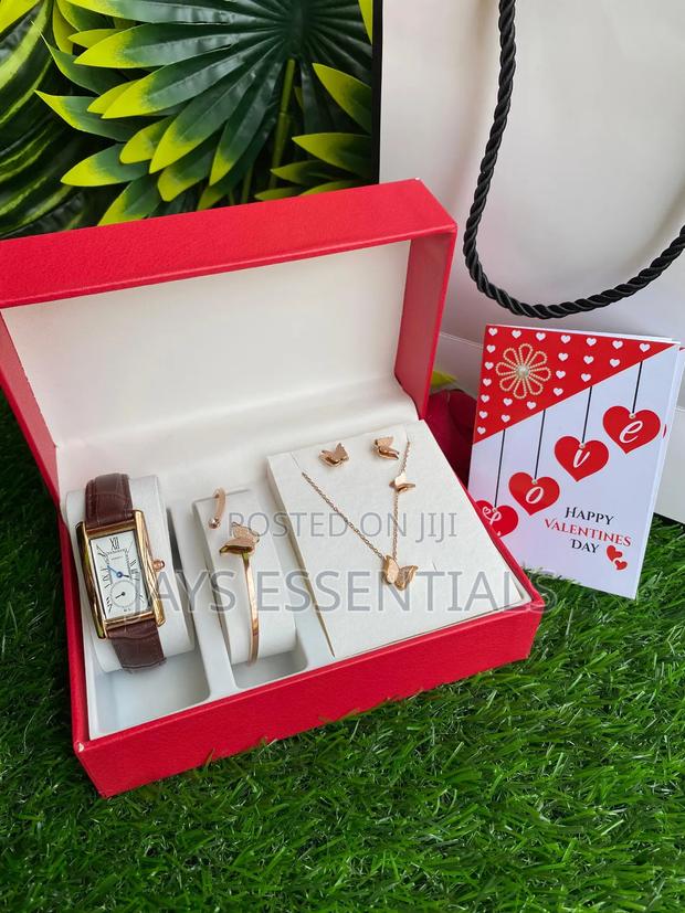 4pc Ladies Jewellery Valentines Gift Set - thumbnail 6
