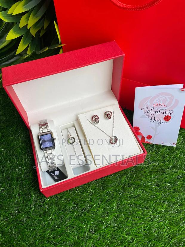 4pc Ladies Jewellery Valentines Gift Set - thumbnail 11