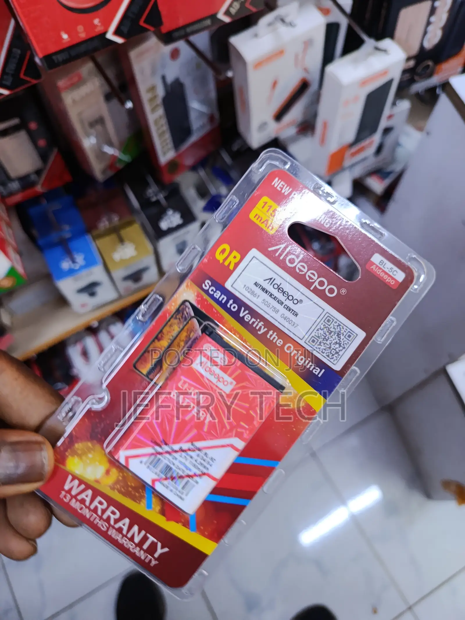 Aldeepo Bl-5c Li-Ion Mobile Battery.