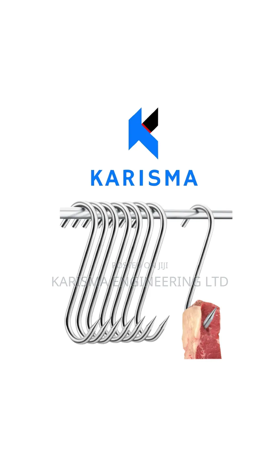 Meat Hook Stainless Steel