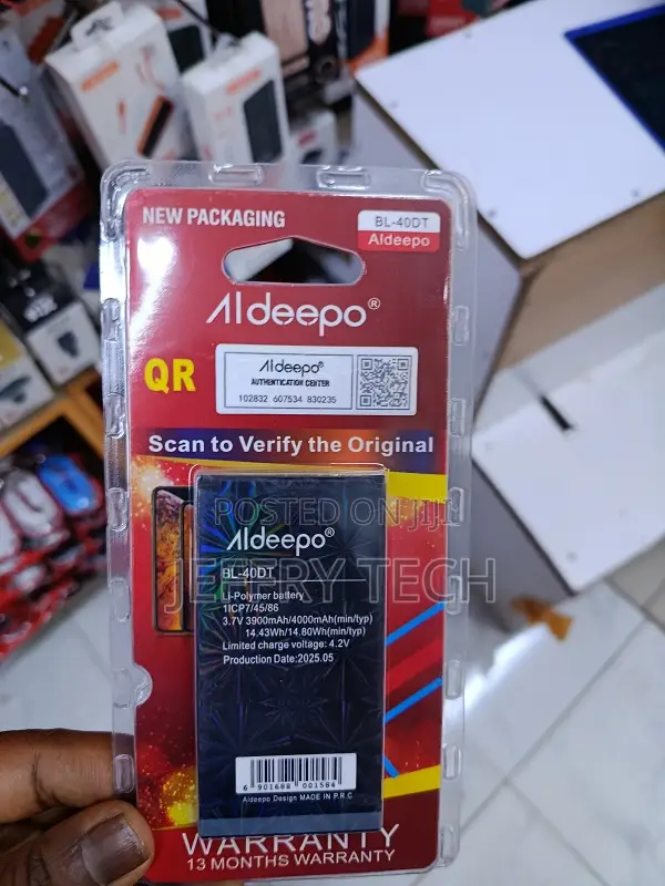Aldeepo Bl-40dt Li-Polymer Battery