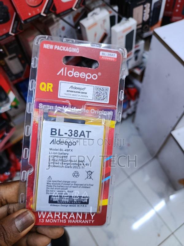 Aldeepo Bl-38at Replacement Li-Ion Phone Battery.