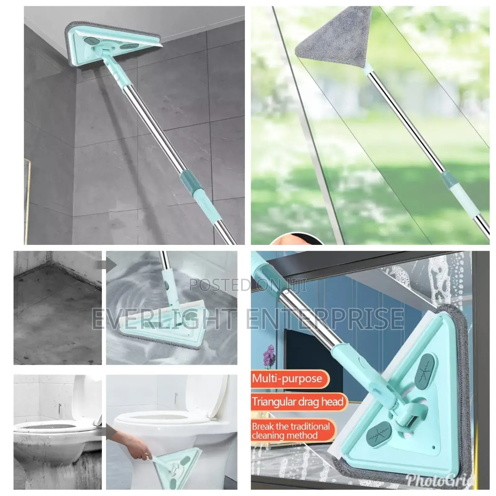 360 Double Sided Degree High Walls/Floor Mop