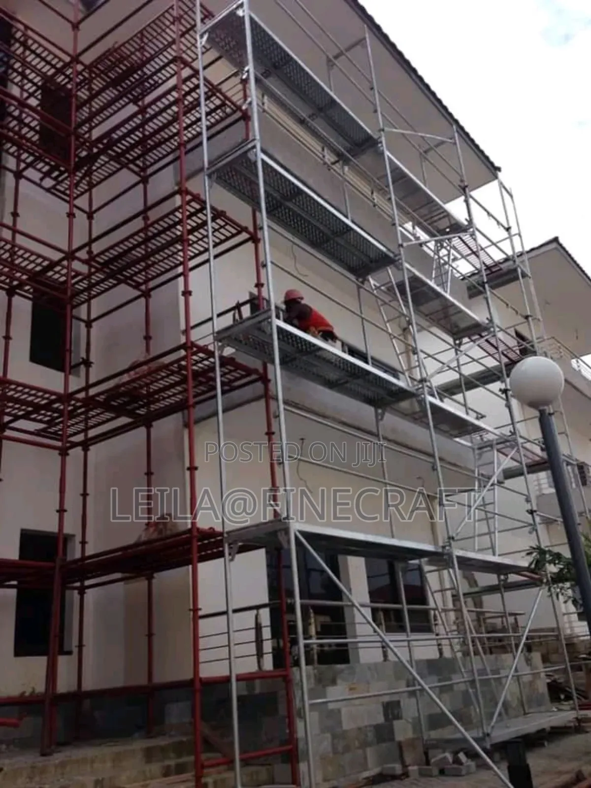 Scaffolding Tubes and Platform