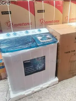 Vision With Heavy Duty Motor 12 KGS Capacity Holder Washing Machine