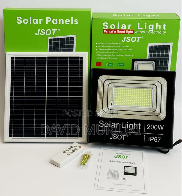 Jsot Solar Floodlight Tg 200wats
