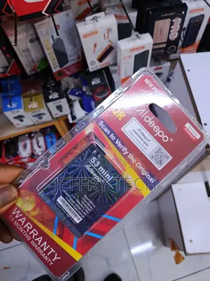 Aldeepo Neon Li-Ion Mobile Phone Battery for a Samsung Galaxy S3 Mini.