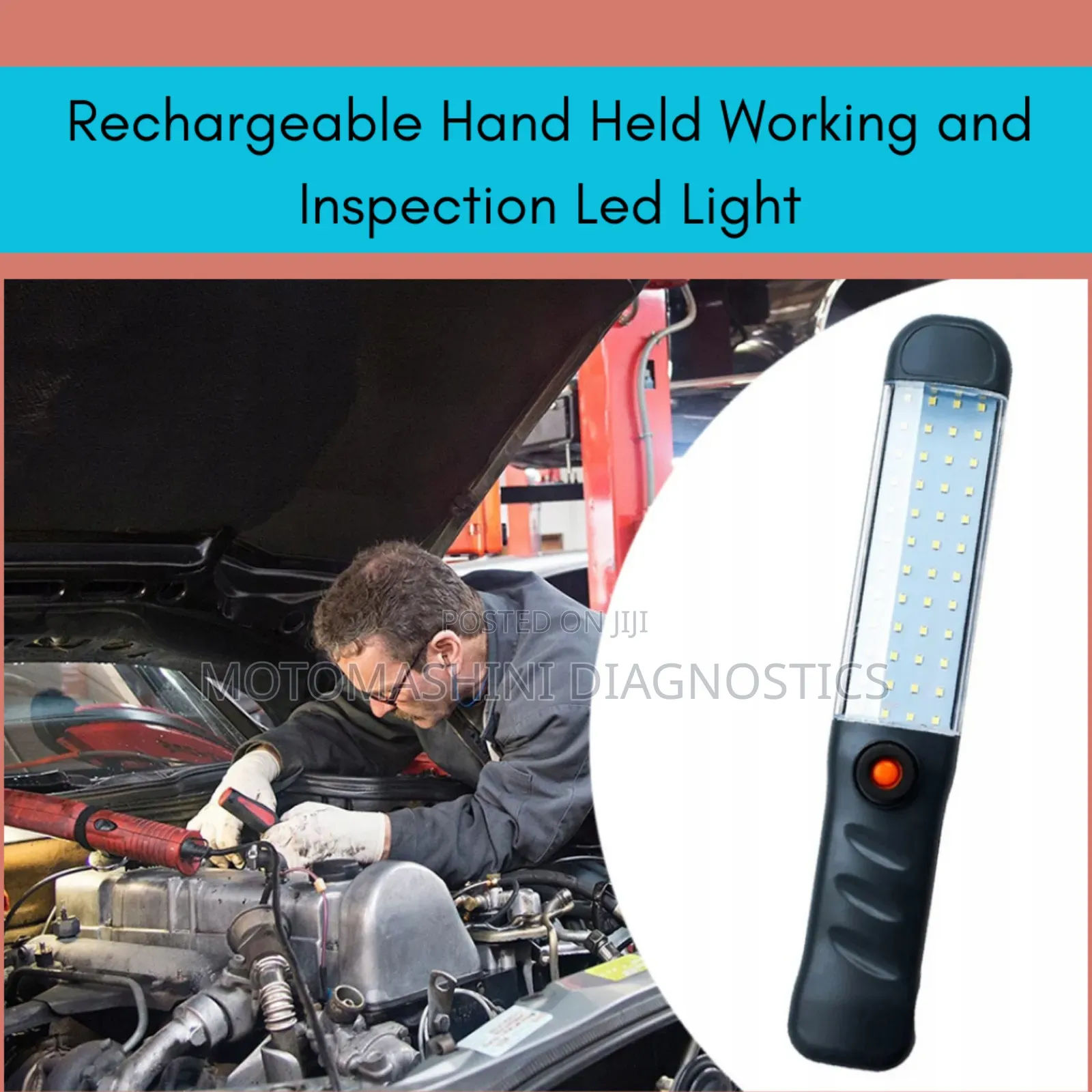 Rechargeable Hand Held Working and Inspection Led Light