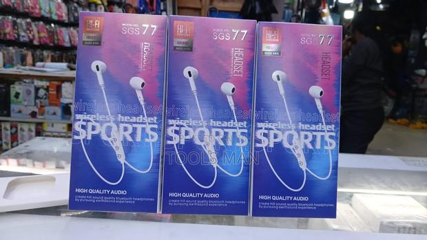 SGS 77 Wireless Bluetooth Sport Earphones.