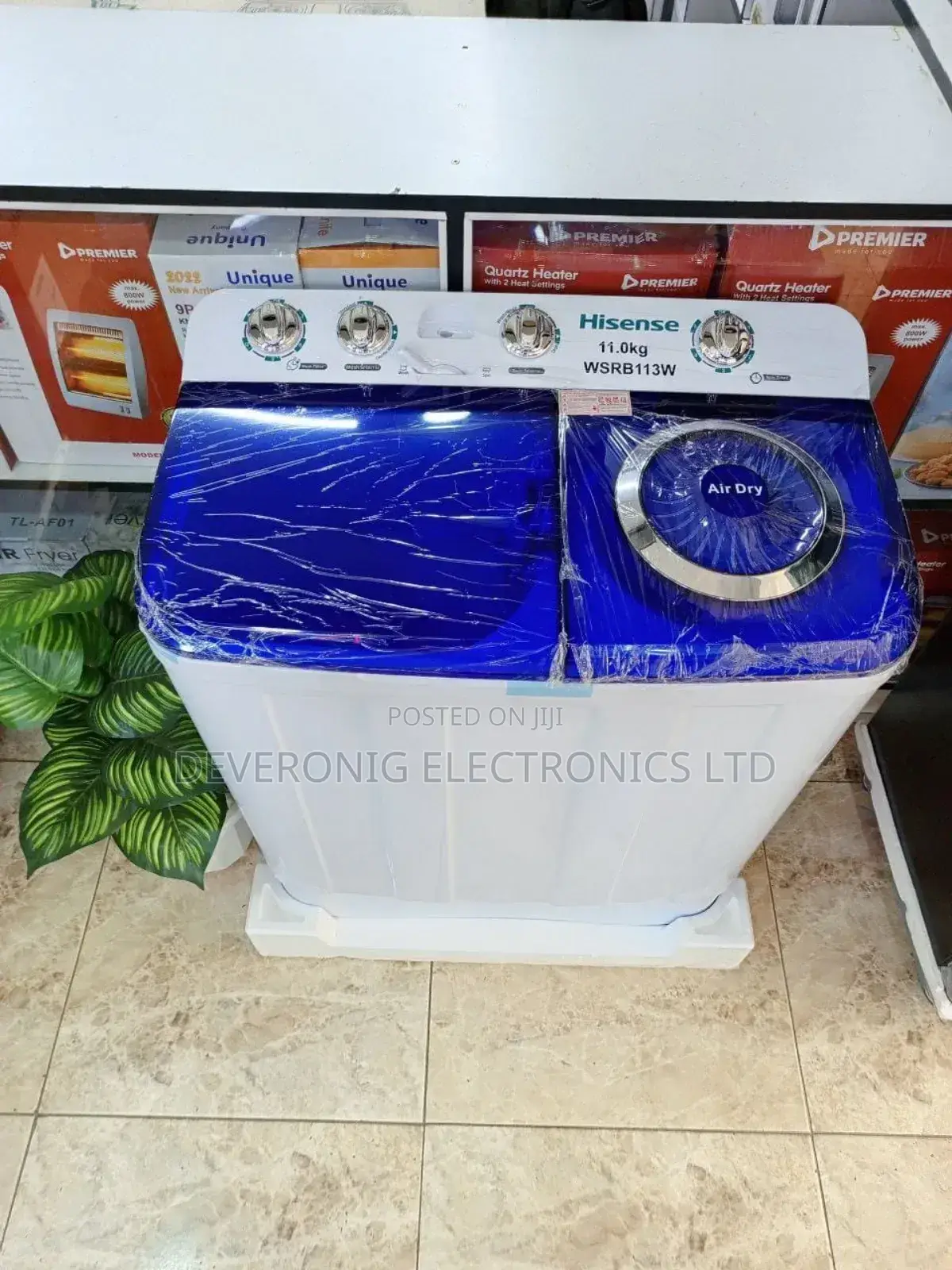 Hisense 7.5kg Twin Tap Washing Machine at 16400
