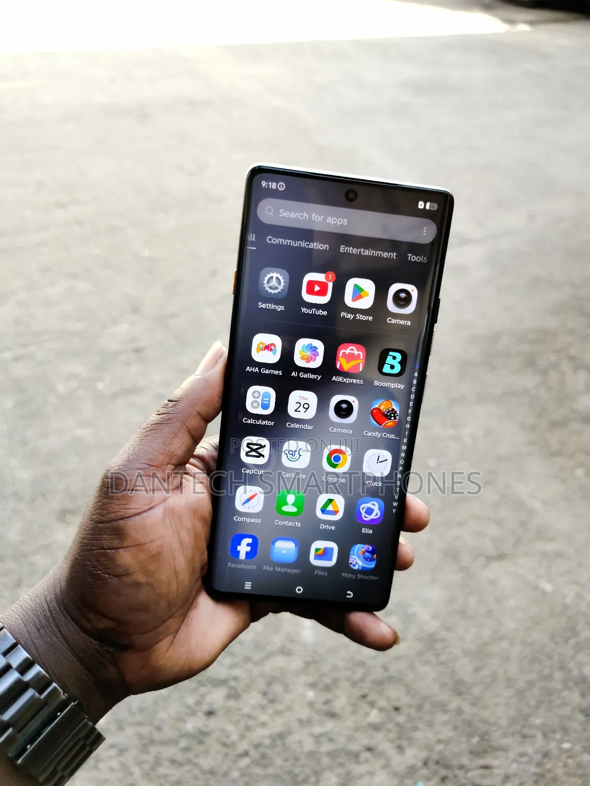 New Tecno Camon 40 Pro 256 GB Gray