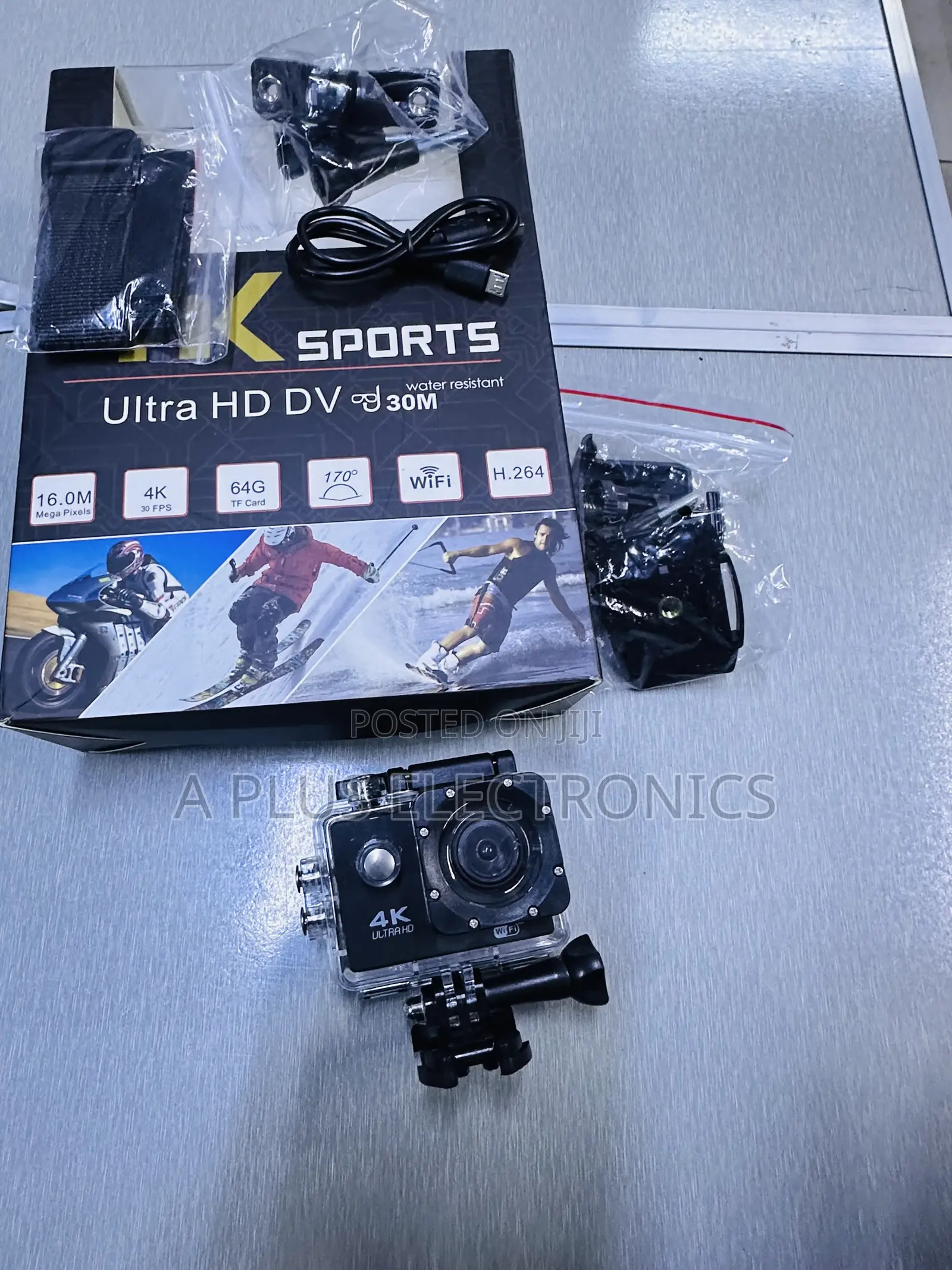 Wifi Action Camera – Hd Sports Recording Camera