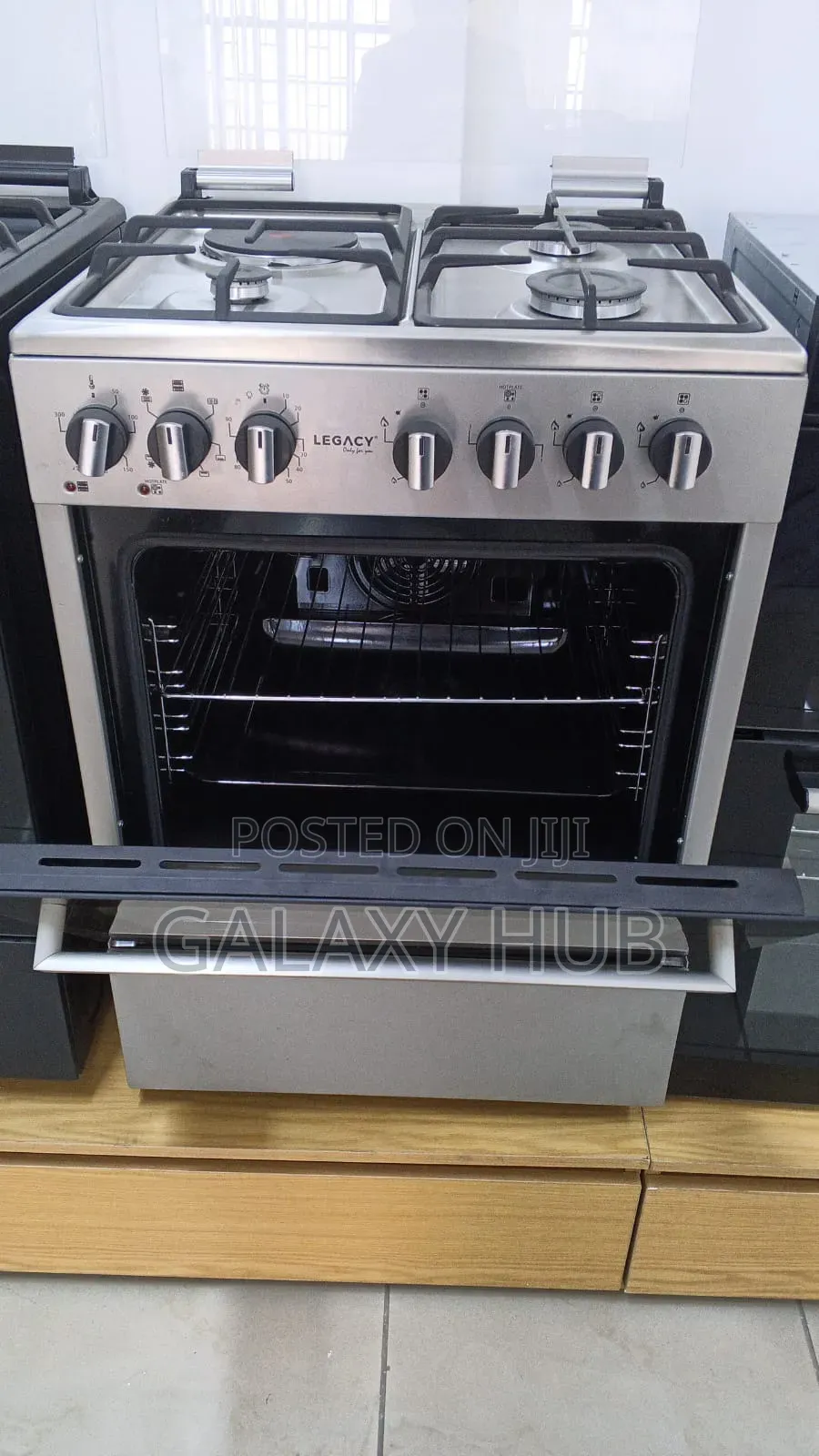 60*60 Legacy 3+1 With Heavy Cast Iron Grill, Jet Gas Valve