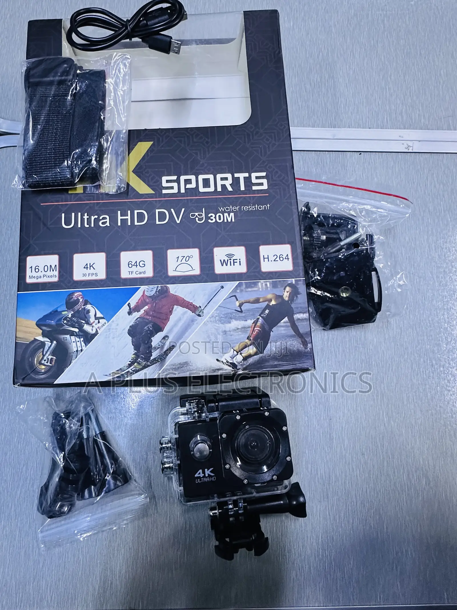 Wifi Action Camera – Portable Mini Video Camera