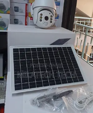 Ubox 4g Solar Camera White Colour
