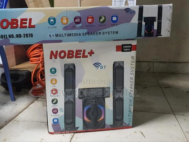 Nobel 3.1ch Subwoofer 55,000w Pmpo Multimedia Sub Woofer Speaker