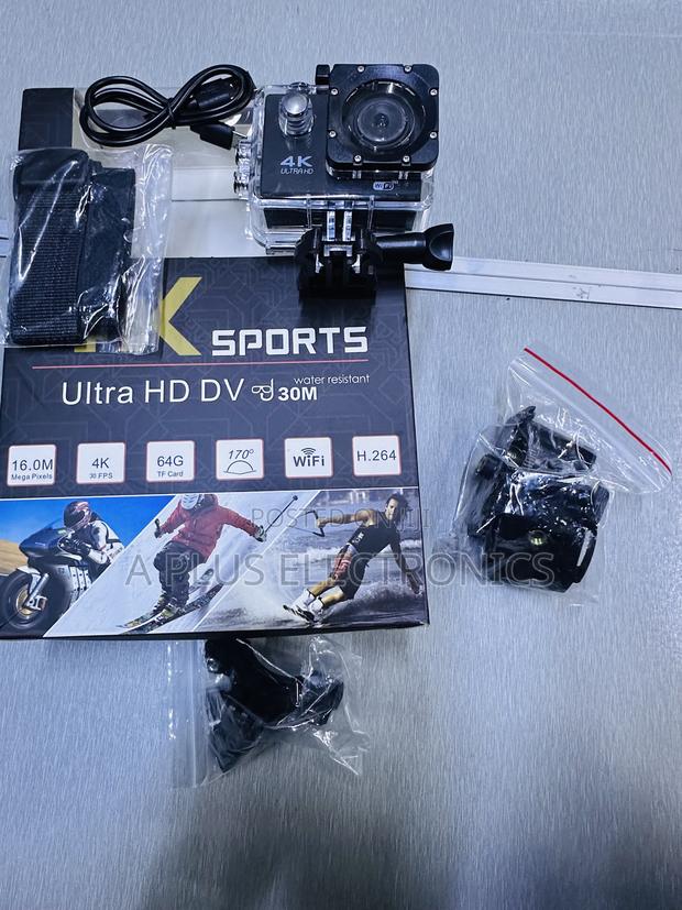 Wifi Action Camera – Clear Hd Video, Long Battery Life - main view