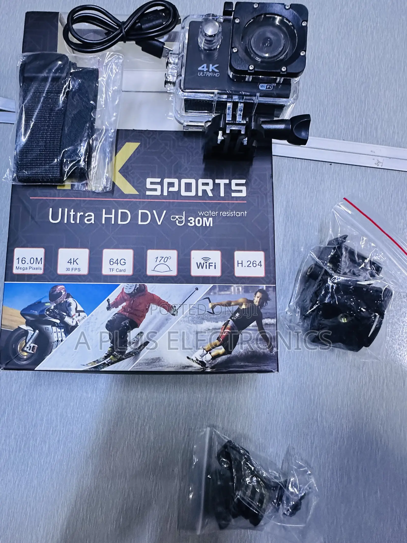 Wifi Action Camera – Clear Hd Video, Long Battery Life
