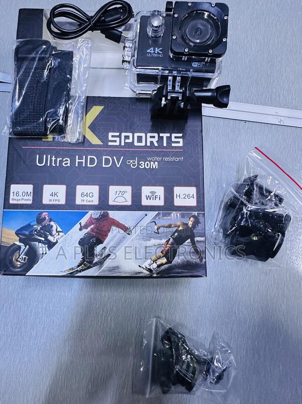 Wifi Action Camera – Clear Hd Video, Long Battery Life - thumbnail 3