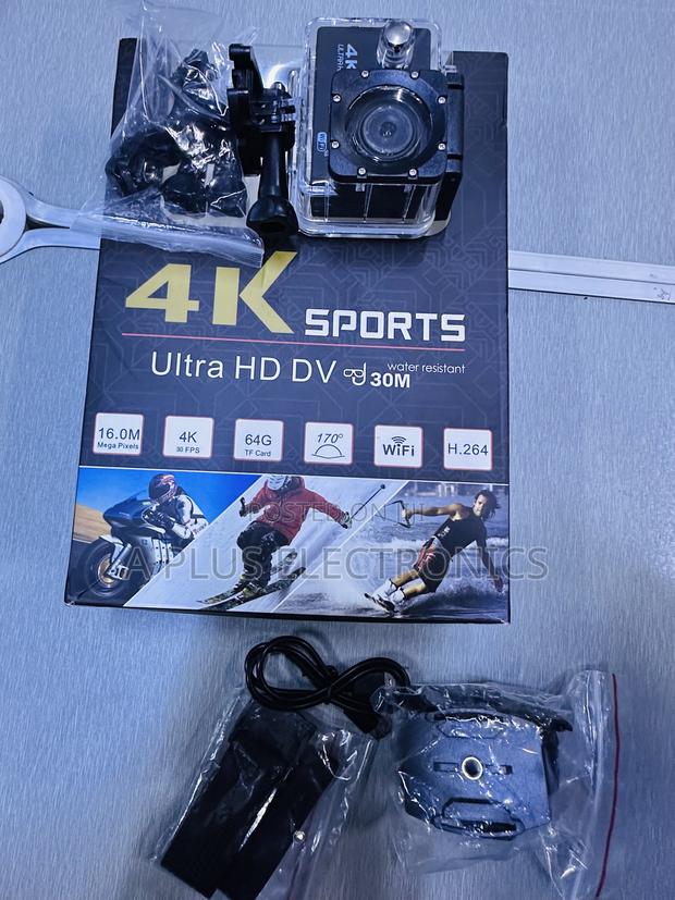 Wifi Action Camera – Hd Video With Mobile App Control - main view