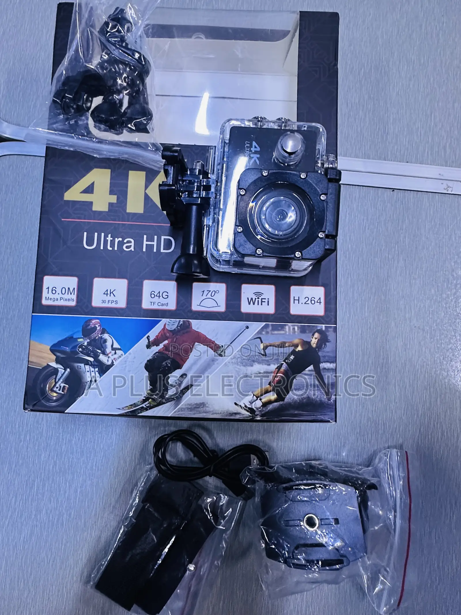 Wifi Action Camera – Hd Video With Mobile App Control
