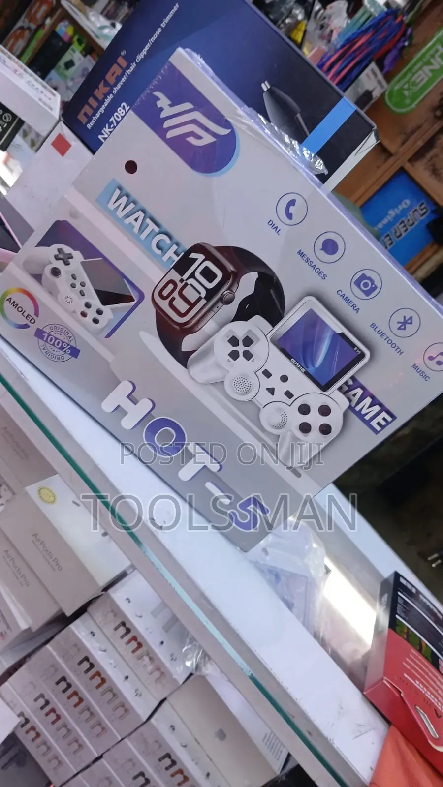 Hot-5" Smart Watch With a Detachable Game Controller Bundle.