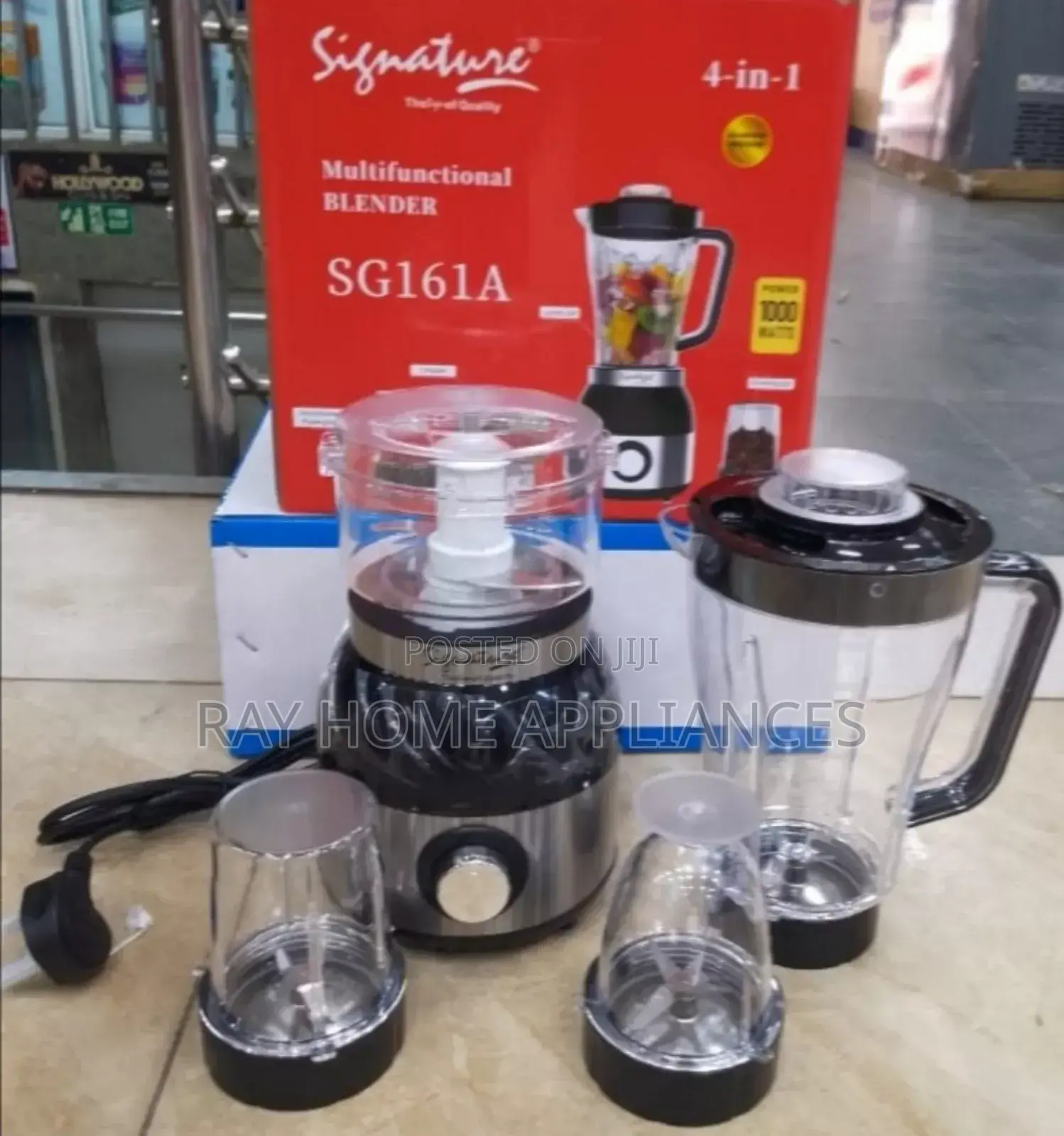1000w 4 in 1 Signature Blenders With Blender,Chopper, Grinders