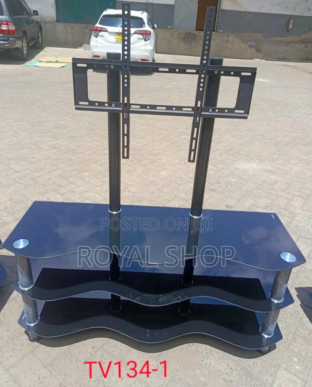 Executive Tv Stand With Wall Mount
