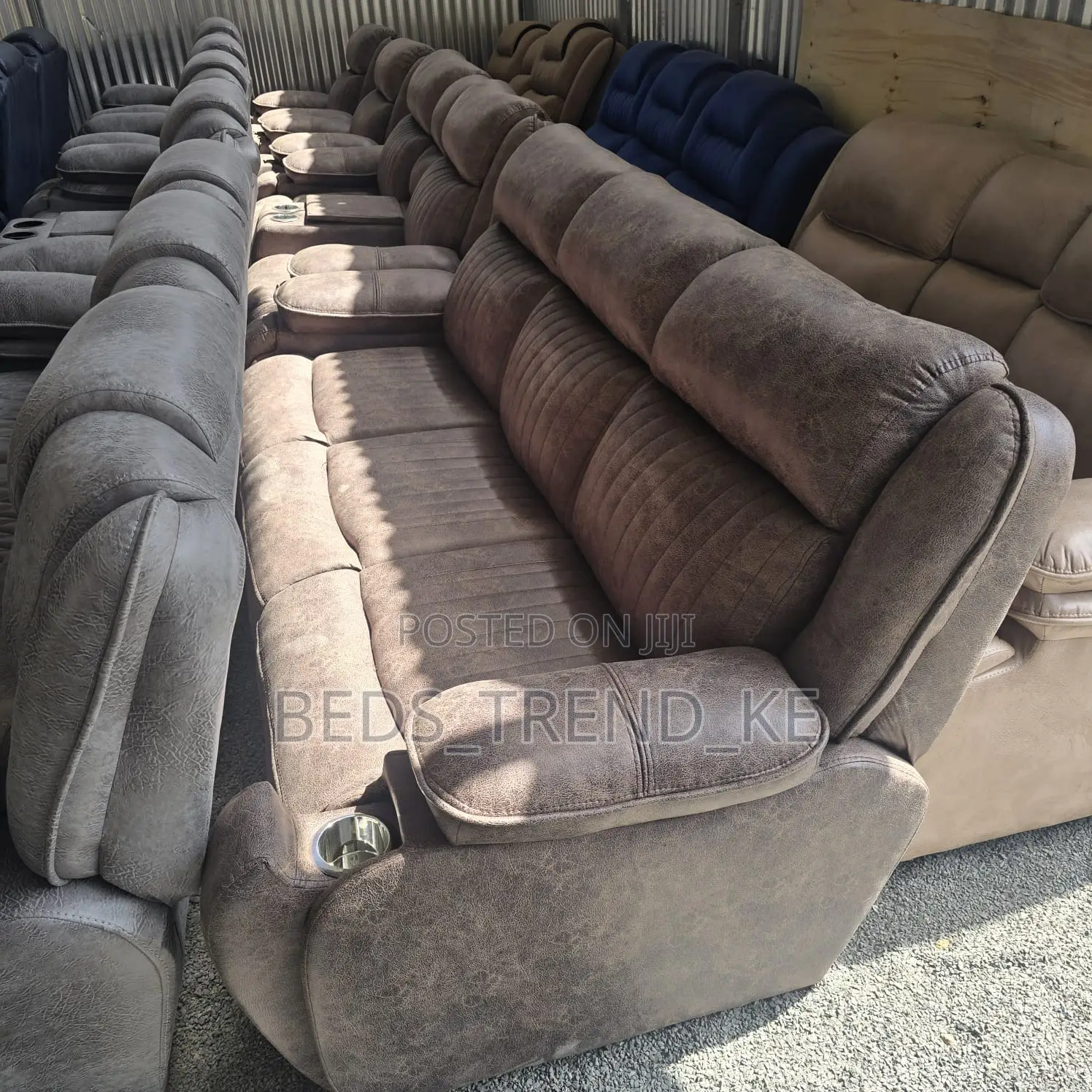 Cinematic Castro 7 Seater Semi Recliner