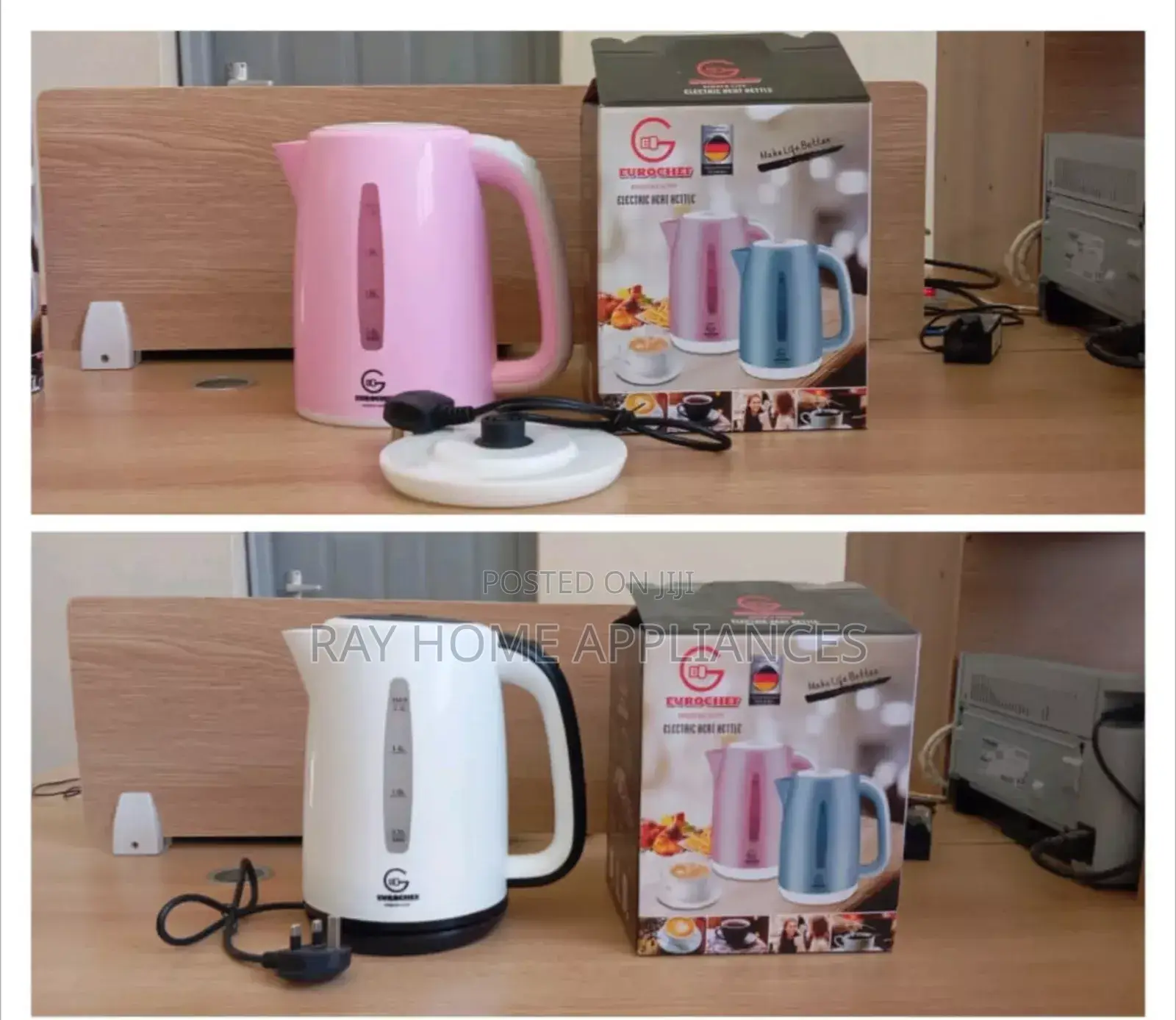 Cordless Plastic Electric Kettle 1.8litres