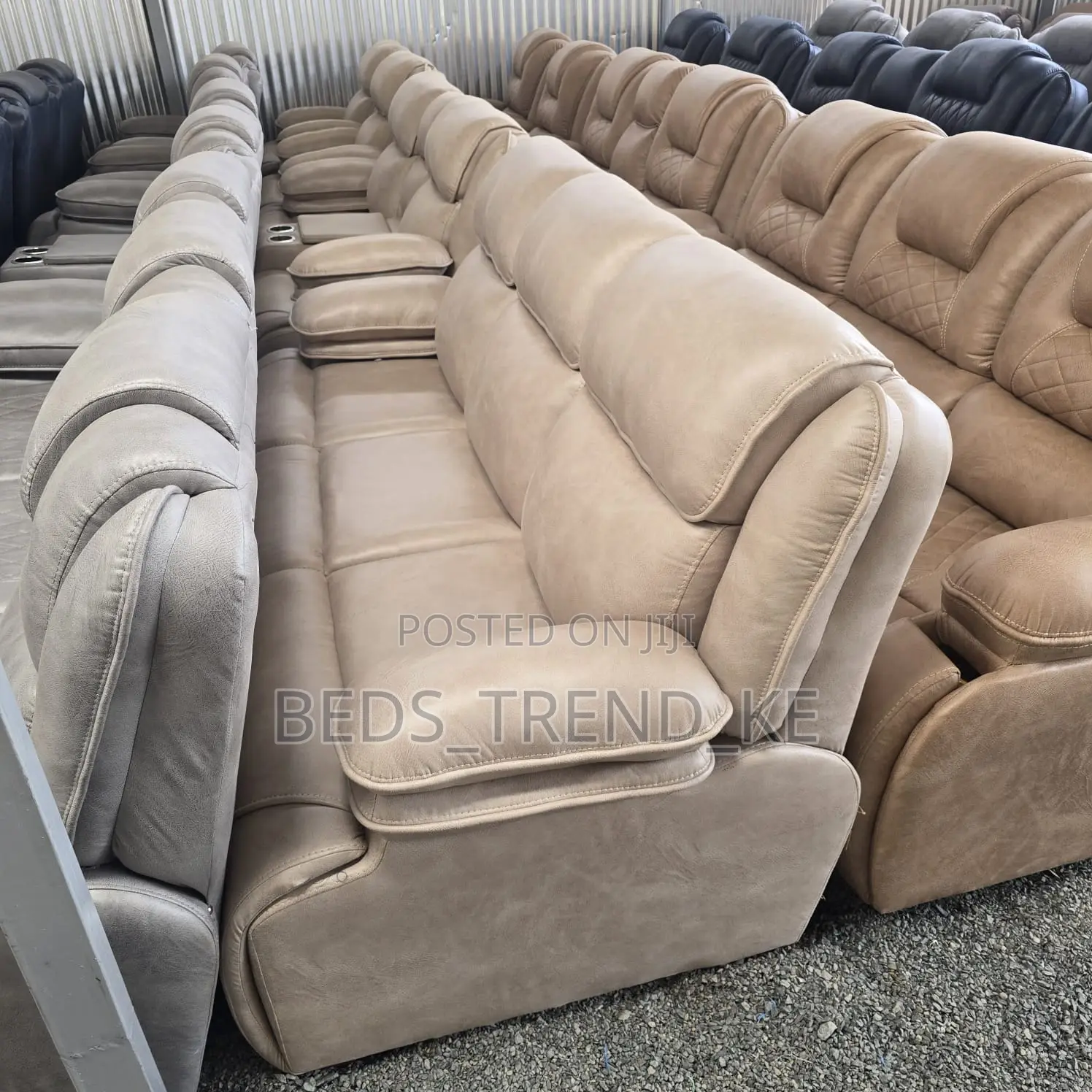 Majestic Welcoming Semi Recliner 7 Seater Sofa 3,2,1,1